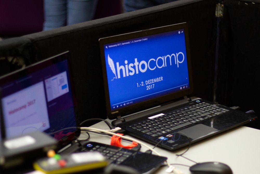 Equipment beim histocamp 2017 (Archivbild)